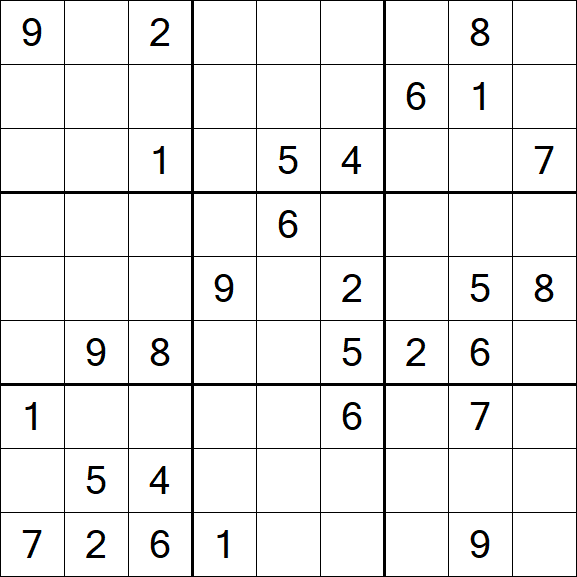 Sudoku - Difficile