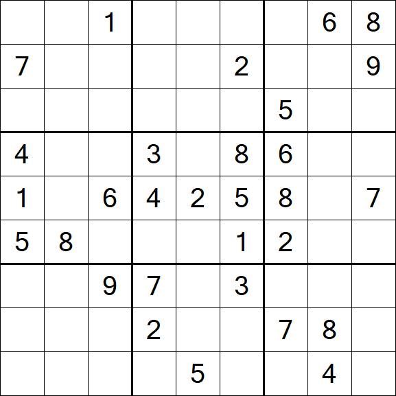 Sudoku - Difficile