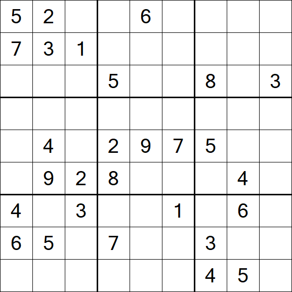 Sudoku - Difficile
