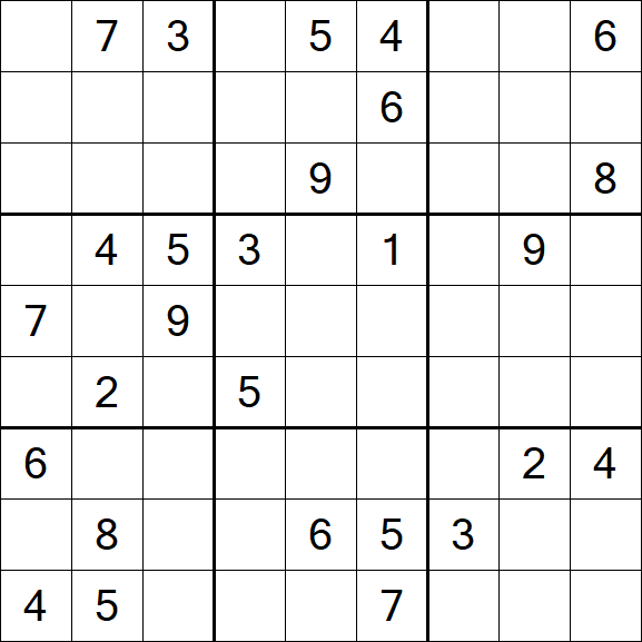 Sudoku - Schwierig