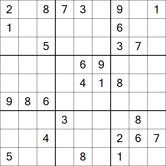 Sudoku - Schwierig