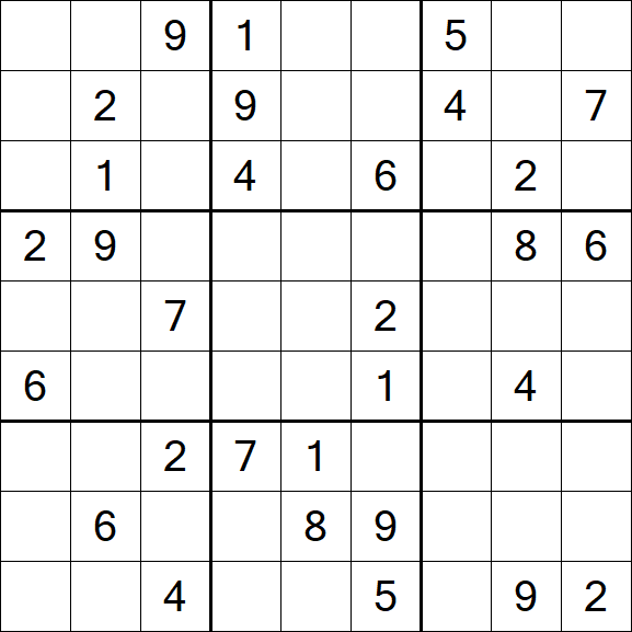 Sudoku - Schwierig