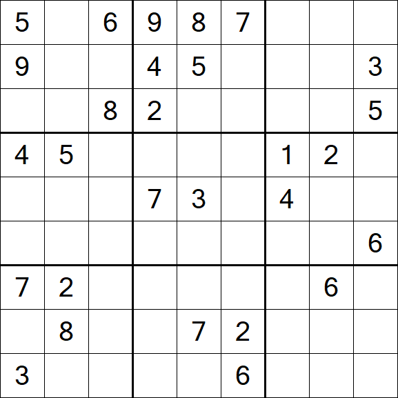 Sudoku - Schwierig