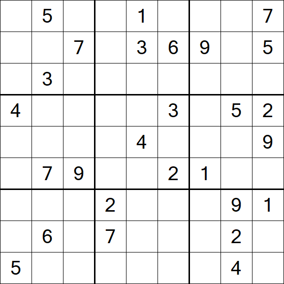Sudoku - Schwierig