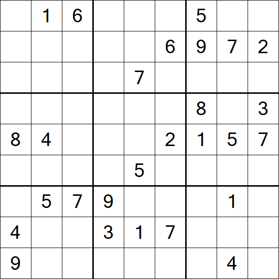 Sudoku - Schwierig