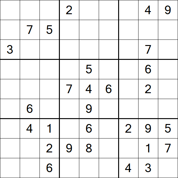 Sudoku - Schwierig