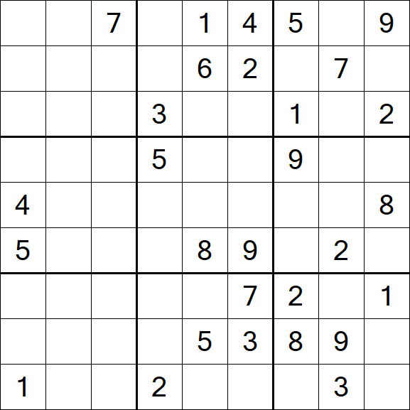 Sudoku - Schwierig