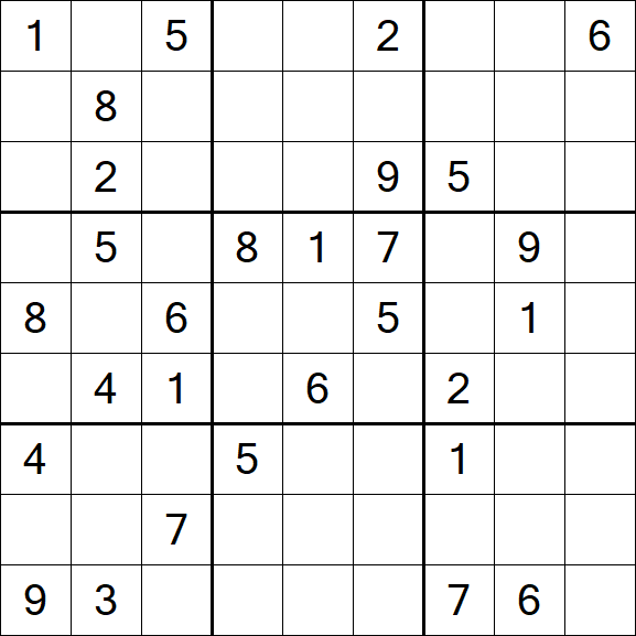 Sudoku - Schwierig