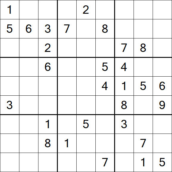 Sudoku - Schwierig