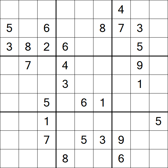 Sudoku - Schwierig