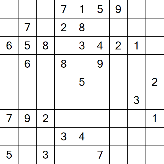 Sudoku - Schwierig