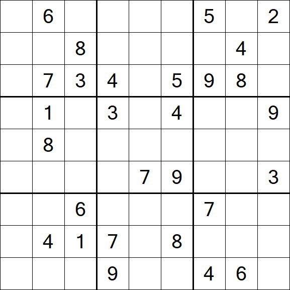 Sudoku - Schwierig