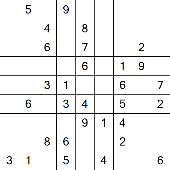 Sudoku - Schwierig