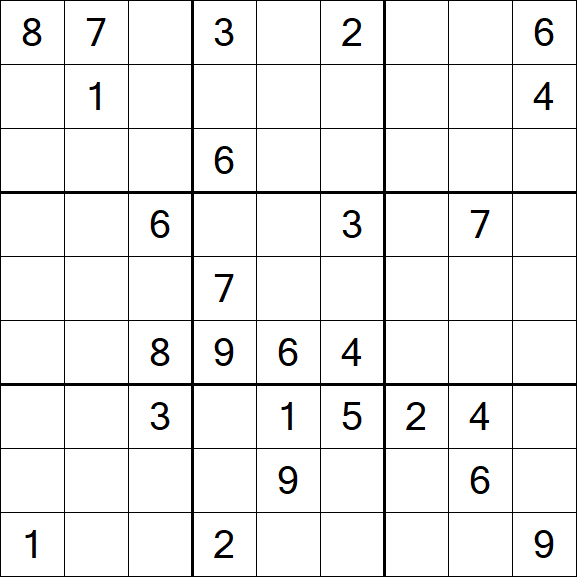 Sudoku - Schwierig