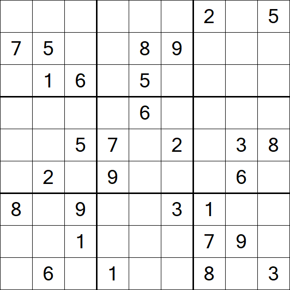 Sudoku - Schwierig