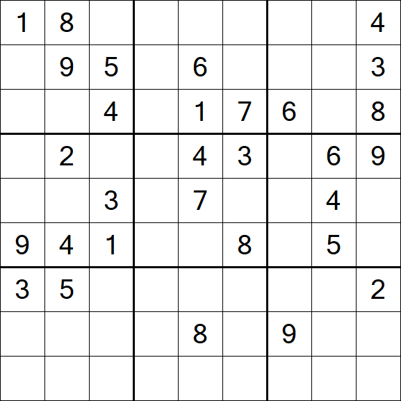 Sudoku - Schwierig