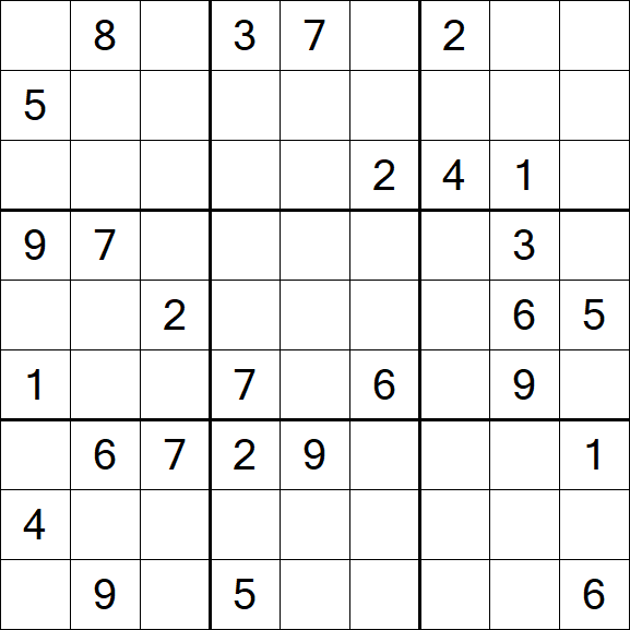 Sudoku - Schwierig