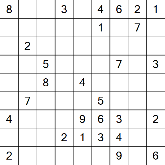 Sudoku - Schwierig