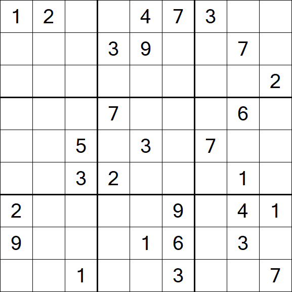 Sudoku - Schwierig