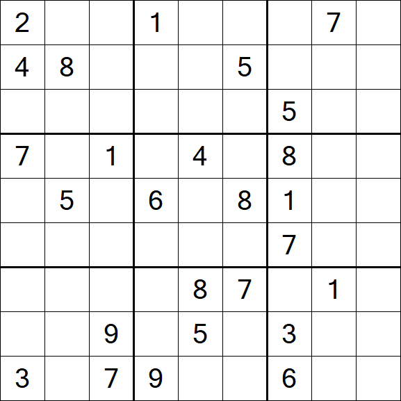 Sudoku - Schwierig