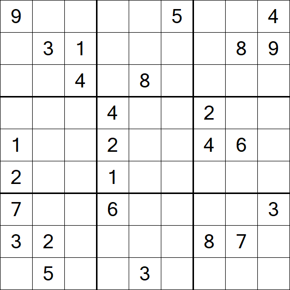 Sudoku - Schwierig