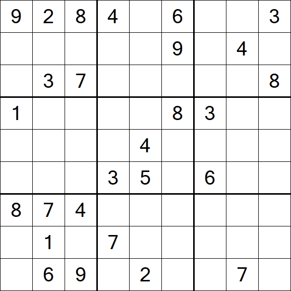 Sudoku - Schwierig