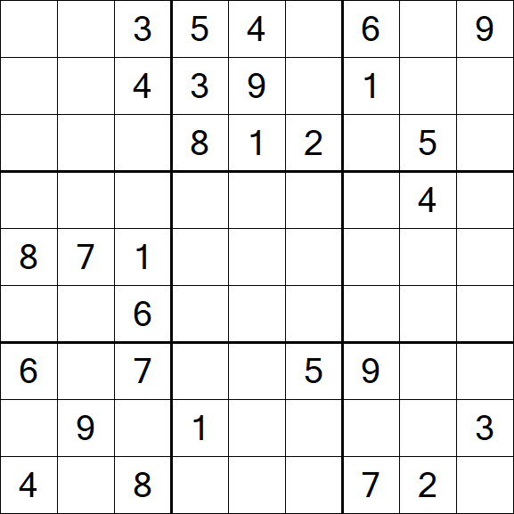 Sudoku - Hard