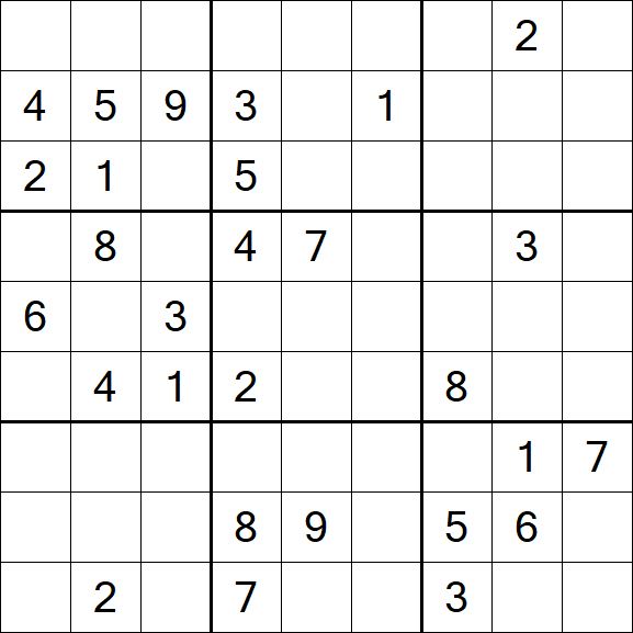 Sudoku - Hard