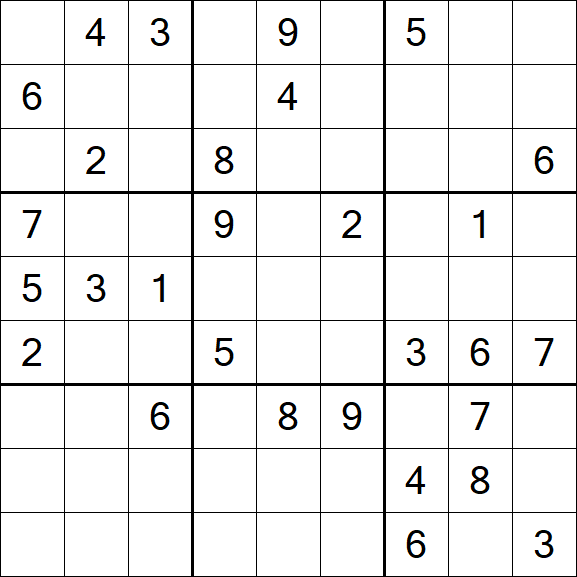 Sudoku - Hard
