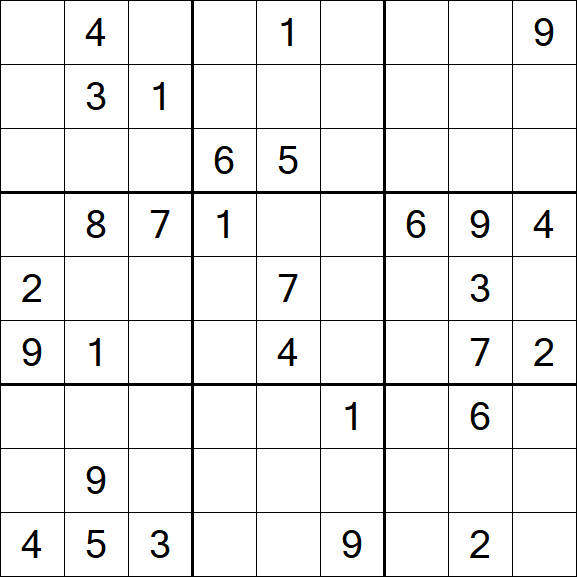 Sudoku - Hard