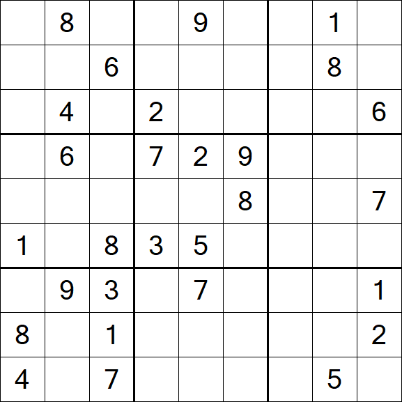 Sudoku - Difficile