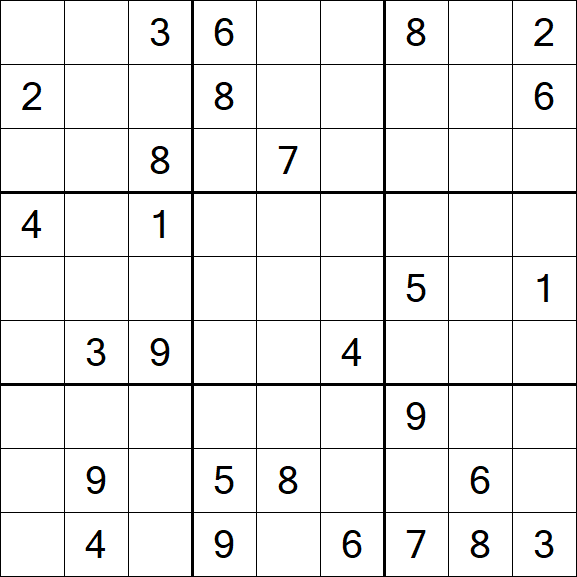 Sudoku - Difficile
