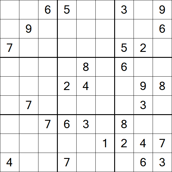 Sudoku - Difficile