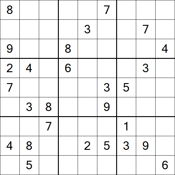 Sudoku - Hard