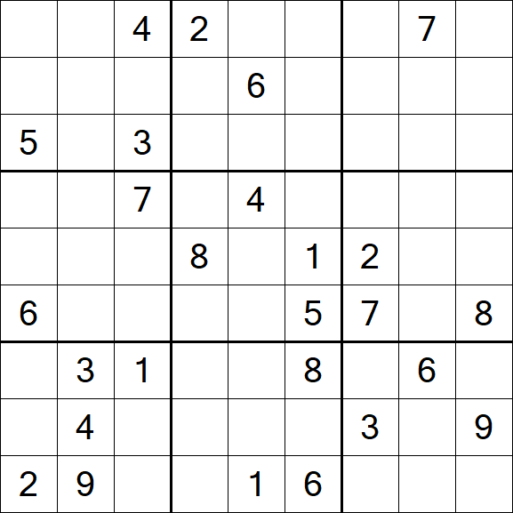 Sudoku - Difficile