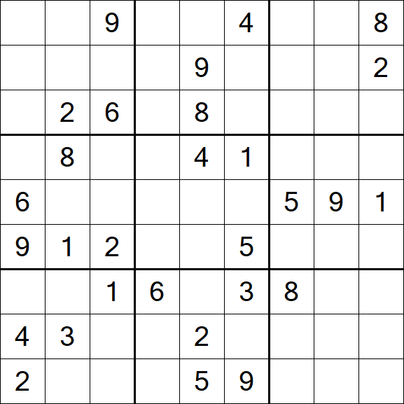 Sudoku - Difficile