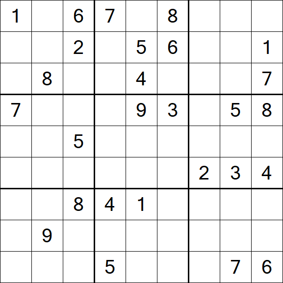 Sudoku - Hard