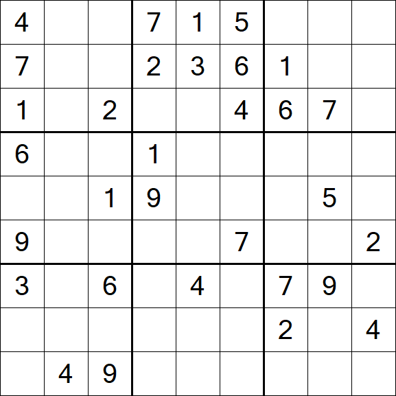 Sudoku - Difficile