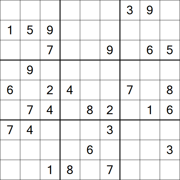 Sudoku - Difficile
