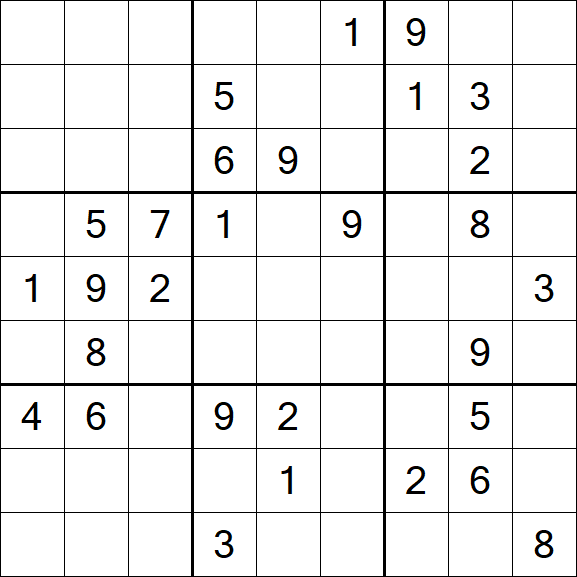 Sudoku - Difficile
