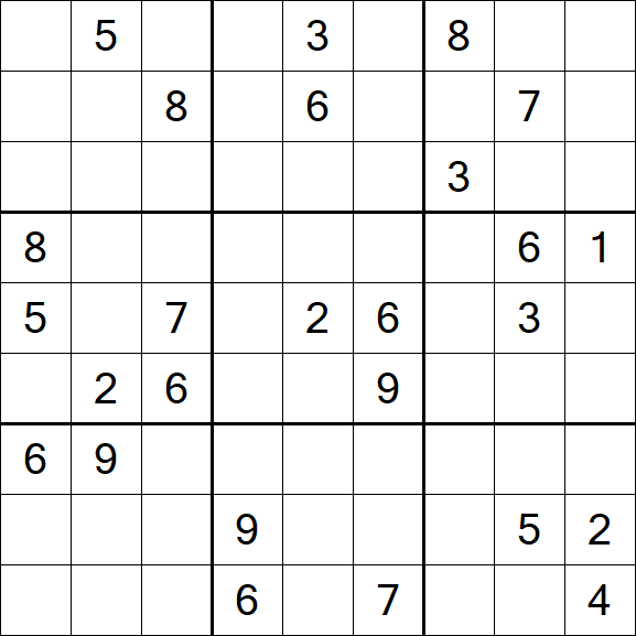Sudoku - Difficile