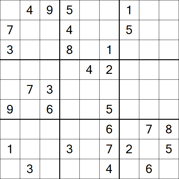 Sudoku - Difficile