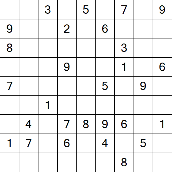 Sudoku - Difficile