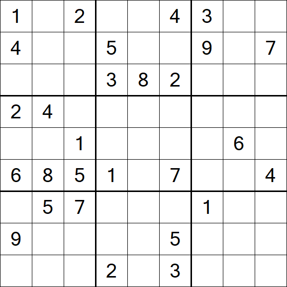Sudoku - Difficile