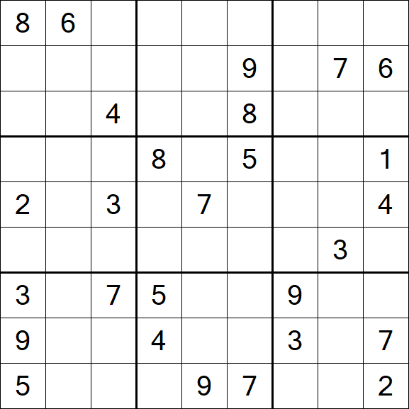 Sudoku - Difficile