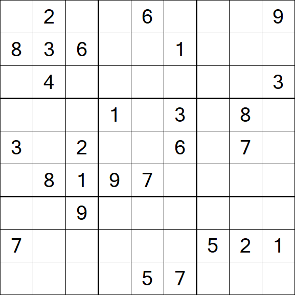 Sudoku - Difficile