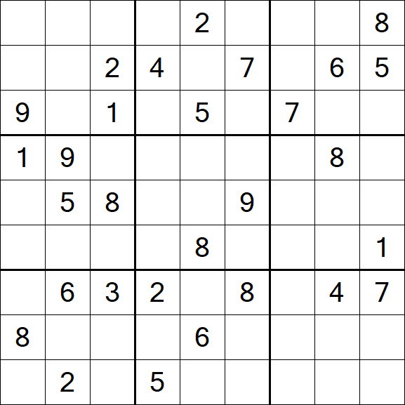 Sudoku - Difficile