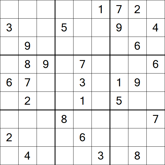Sudoku - Difficile