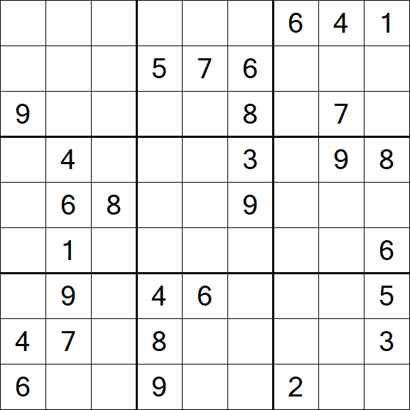 Sudoku - Difficile