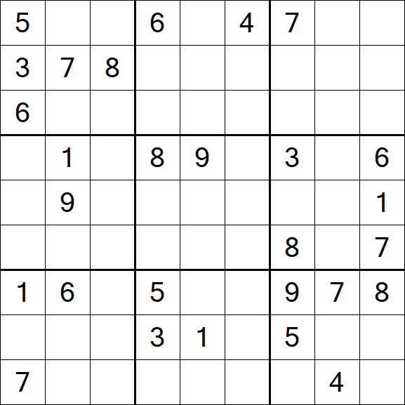 Sudoku - Difficile